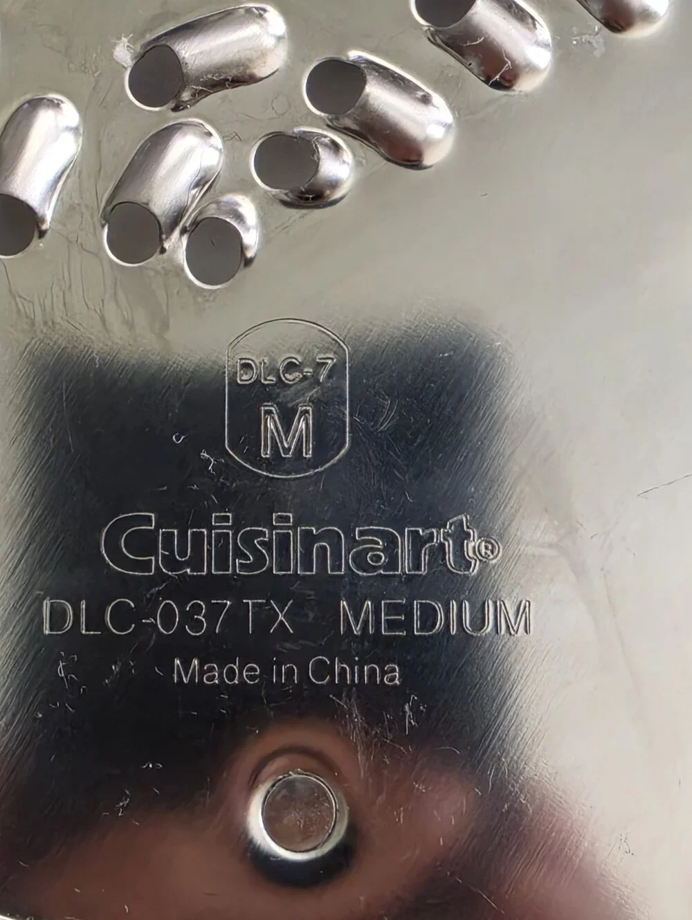 OEM Cuisinart DLC-7 Replacement Discs & Stem DLC-044TX DLC-037TX Set